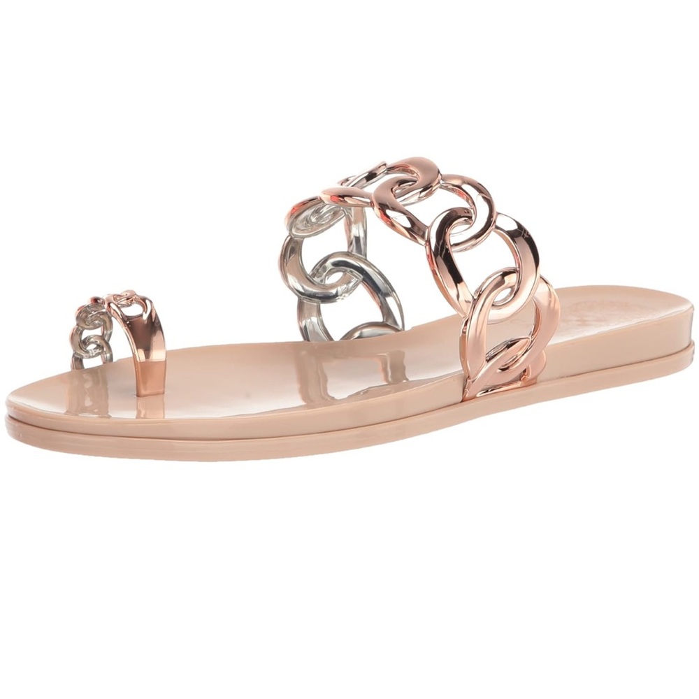 Vince Camuto - EMAGENTA TOE-RING SLIDE - Rose Gold - 8